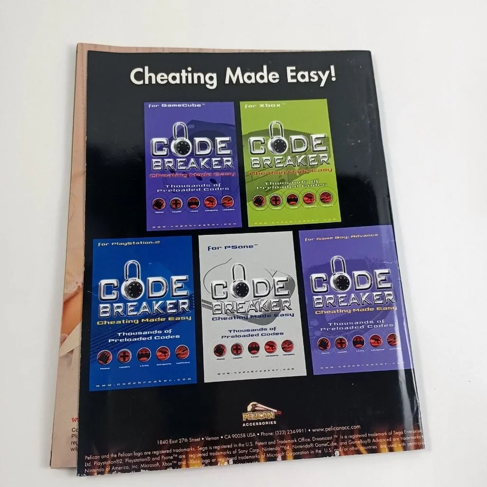 Code Vault Grand Theft Auto Vice City Magazine Jan/Feb 03 GTA *MINOR WEAR